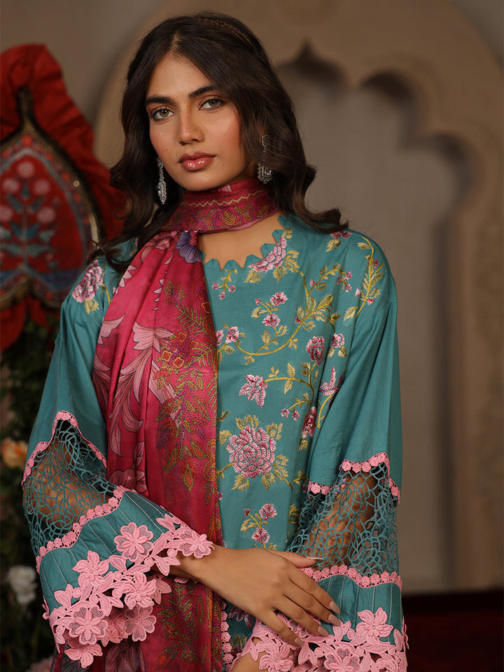 Salitex | Eid Edition | D24 - Hoorain Designer Wear - Pakistani Ladies Branded Stitched Clothes in United Kingdom, United states, CA and Australia