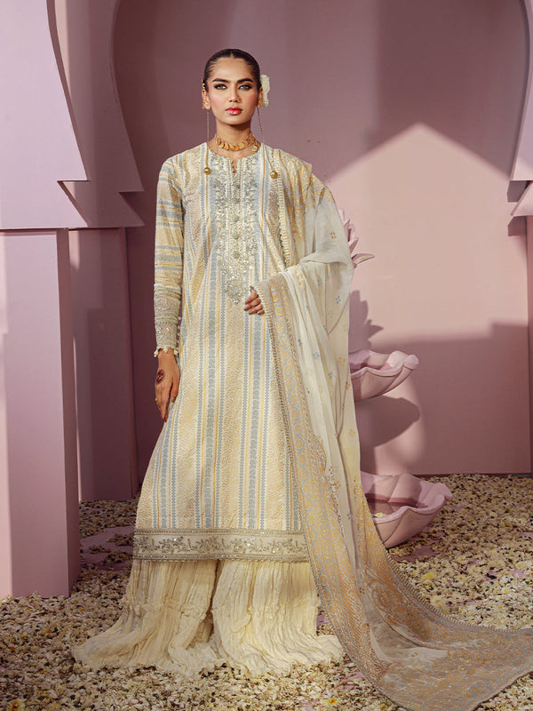 Salitex | Eid Edition | D29 - Hoorain Designer Wear - Pakistani Ladies Branded Stitched Clothes in United Kingdom, United states, CA and Australia