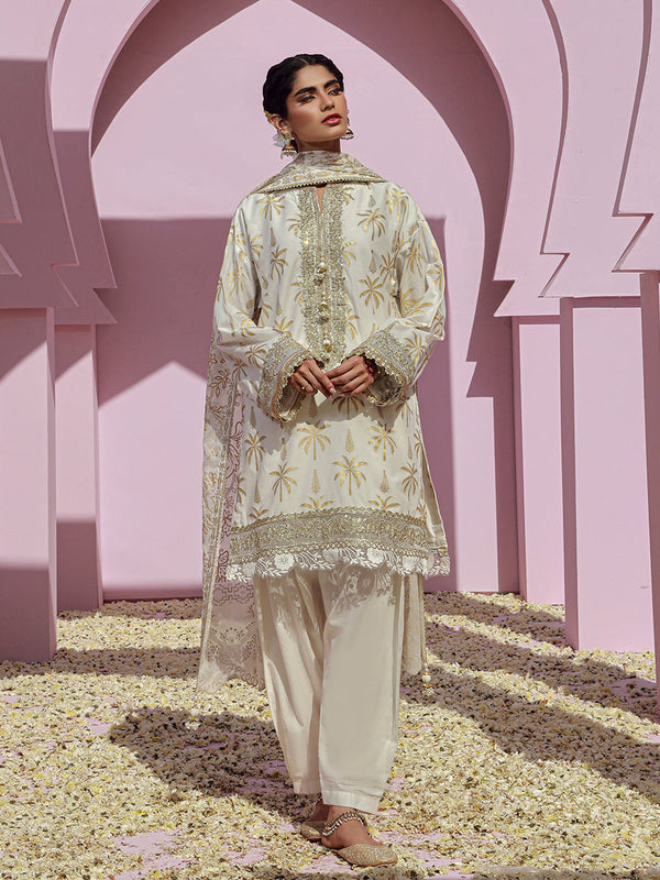 Salitex | Eid Edition | D34 - Hoorain Designer Wear - Pakistani Ladies Branded Stitched Clothes in United Kingdom, United states, CA and Australia