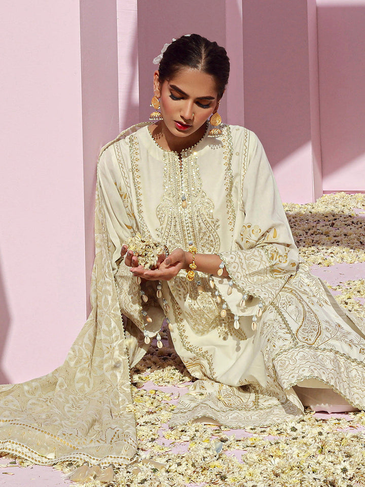 Salitex | Eid Edition | D32 - Hoorain Designer Wear - Pakistani Ladies Branded Stitched Clothes in United Kingdom, United states, CA and Australia