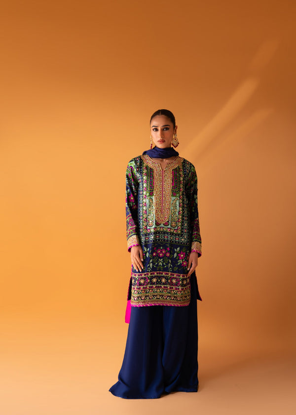 Sammy K | Taara Collection | BASANTI - Hoorain Designer Wear - Pakistani Ladies Branded Stitched Clothes in United Kingdom, United states, CA and Australia