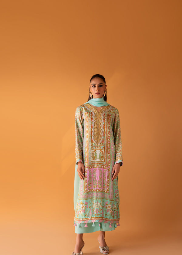 Sammy K | Taara Collection | GULAABI - Hoorain Designer Wear - Pakistani Ladies Branded Stitched Clothes in United Kingdom, United states, CA and Australia