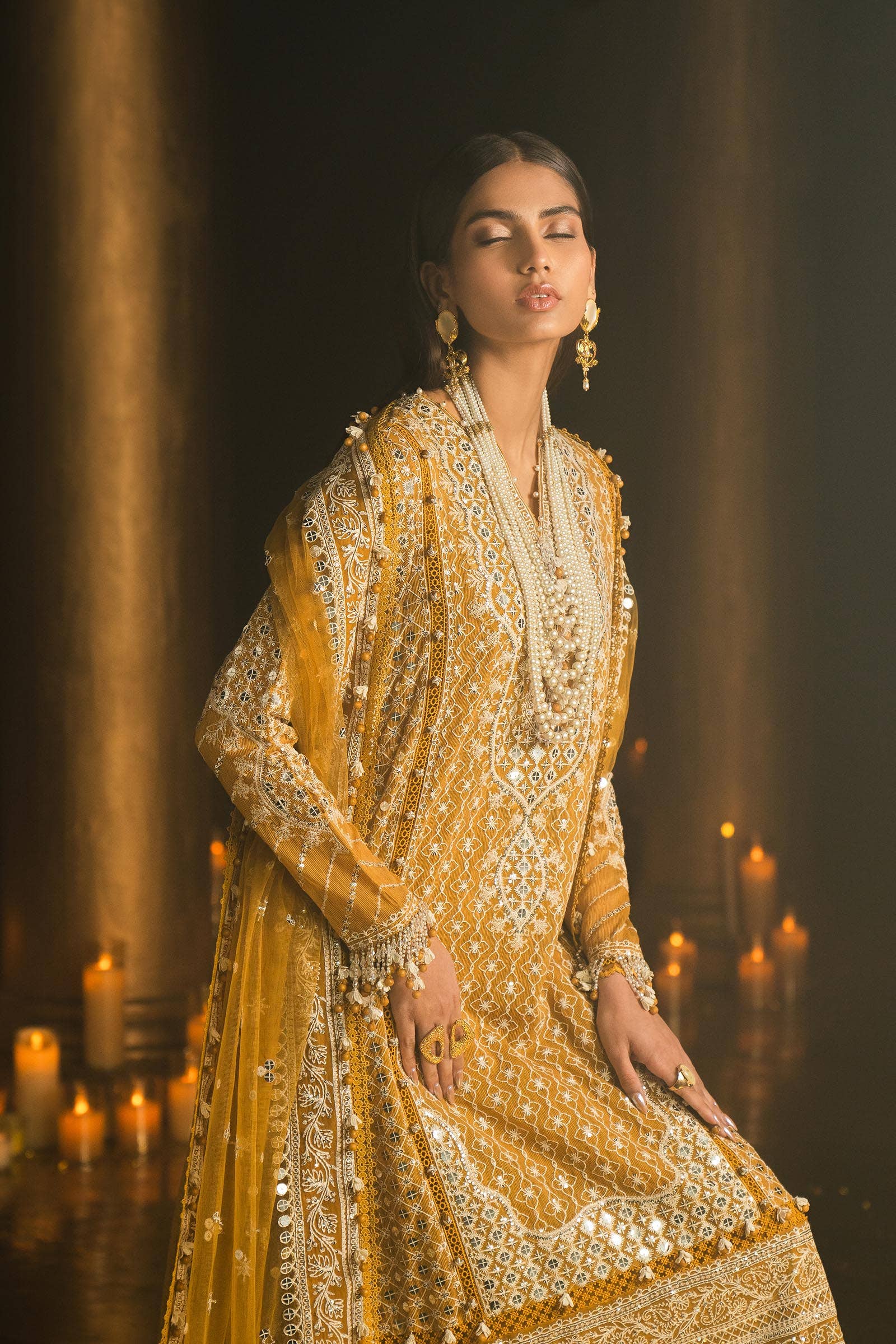 Sana Safinaz | Luxury Collection 24 | L241-002B-3CT - Pakistani Clothes for women, in United Kingdom and United States