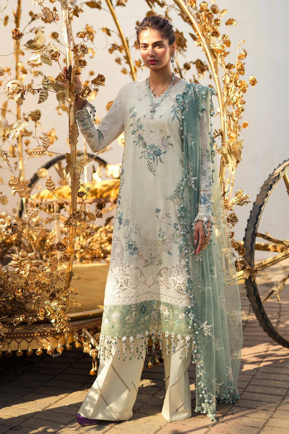 Sana Safinaz | Luxury Collection 24 | L241-003A-3CT - Pakistani Clothes for women, in United Kingdom and United States