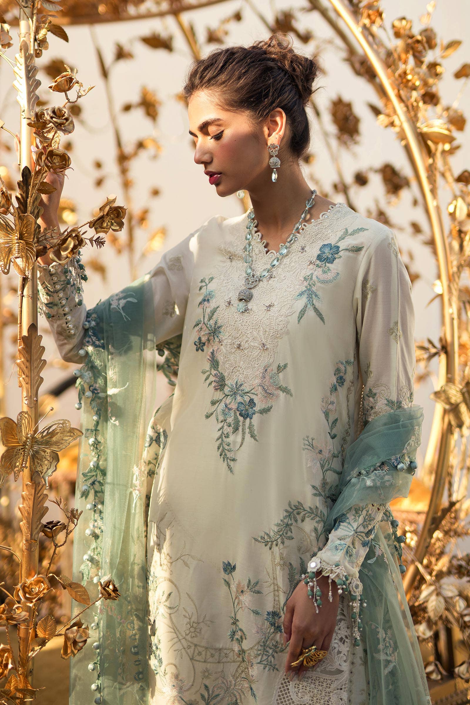 Sana Safinaz | Luxury Collection 24 | L241-003A-3CT - Pakistani Clothes for women, in United Kingdom and United States