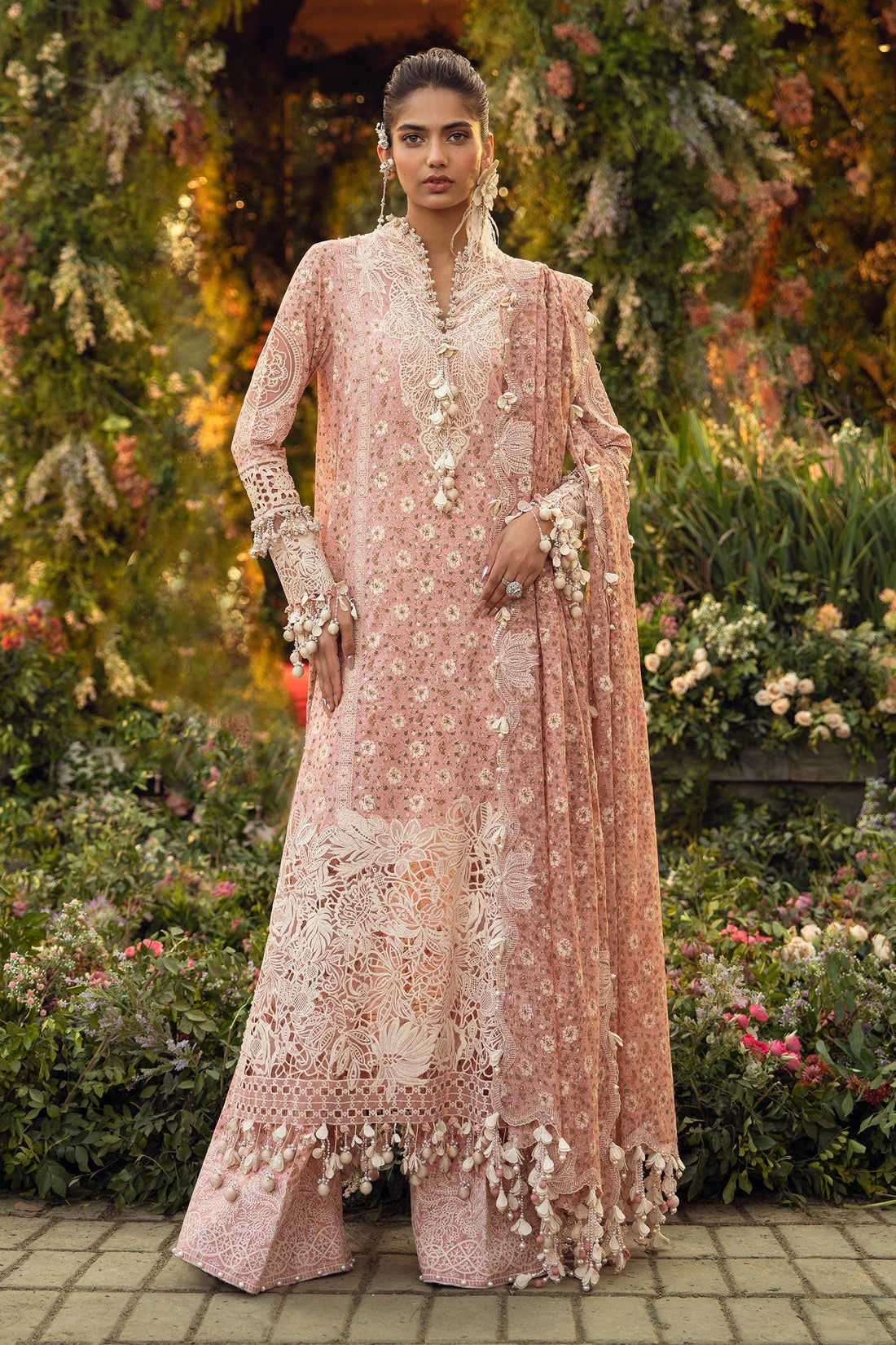 Sana Safinaz | Luxury Collection 24 | L241-005A-3CU - Pakistani Clothes for women, in United Kingdom and United States