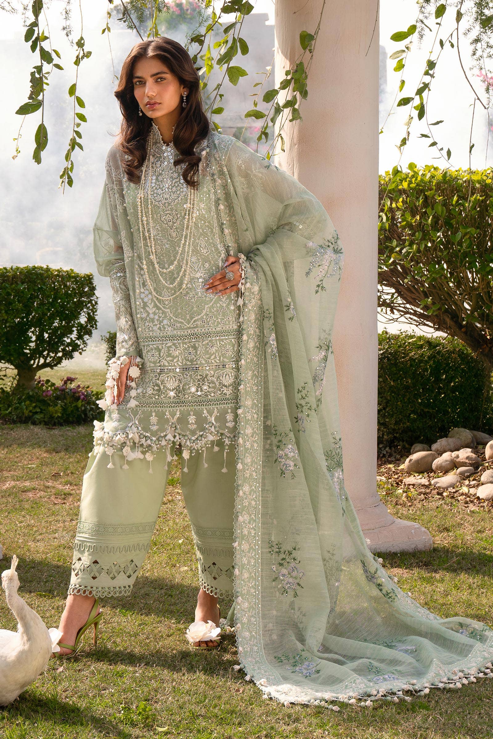 Sana Safinaz | Luxury Collection 24 | L241-006B-3CV - Pakistani Clothes for women, in United Kingdom and United States