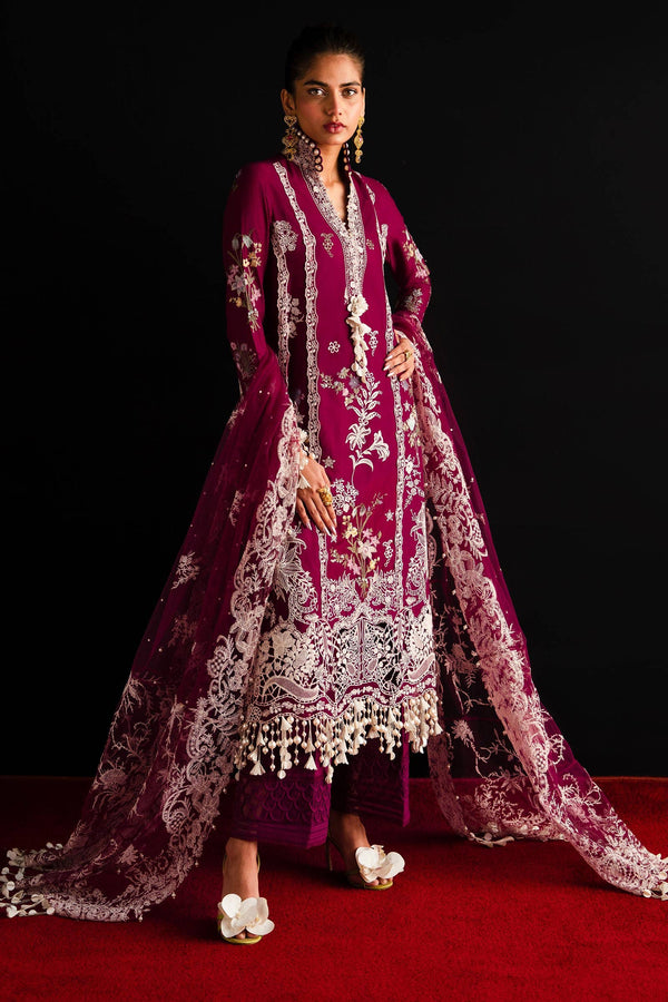 Sana Safinaz | Luxury Collection 24 | L241-007B-3CT - Hoorain Designer Wear - Pakistani Ladies Branded Stitched Clothes in United Kingdom, United states, CA and Australia