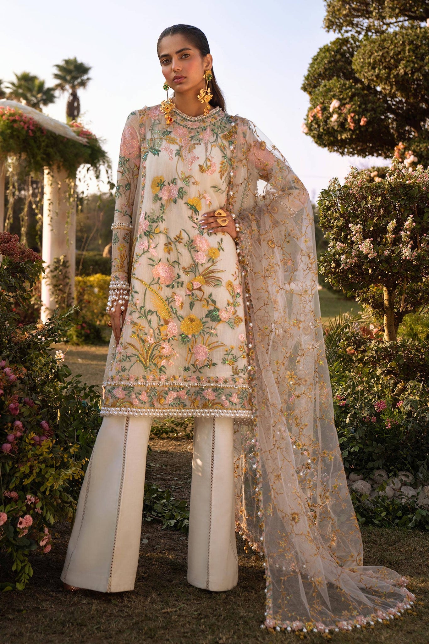 Sana Safinaz | Luxury Collection 24 | L241-009A-3CT - Pakistani Clothes for women, in United Kingdom and United States