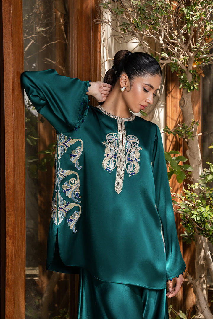 Sania Maskatiya | Eid Collection | Aja - Hoorain Designer Wear - Pakistani Ladies Branded Stitched Clothes in United Kingdom, United states, CA and Australia