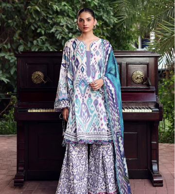 Elaf Premium | Belladore Prints Chiffon 26 |EPA-2A PRISM