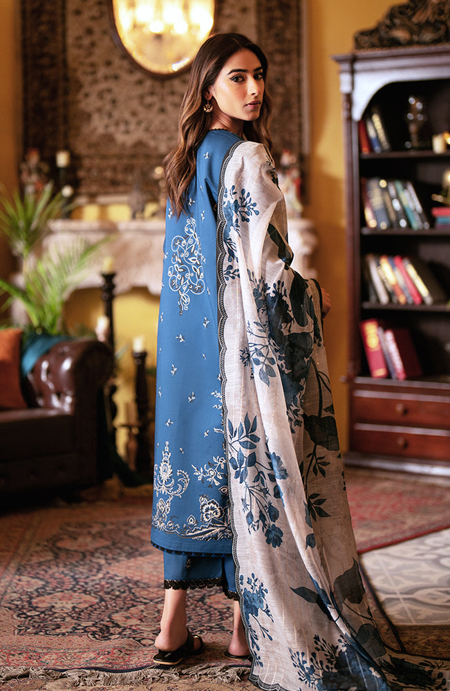 Seran | Afsanah Lawn 24 | Tara - Hoorain Designer Wear - Pakistani Designer Clothes for women, in United Kingdom, United states, CA and Australia