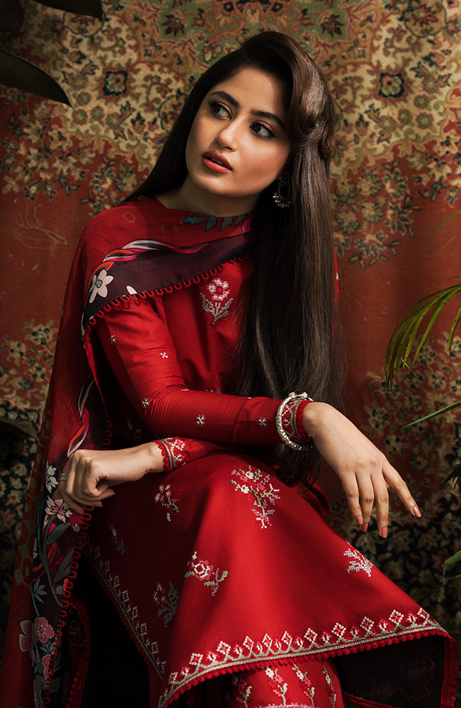 Seran | Afsanah Lawn 24 | Shadab - Hoorain Designer Wear - Pakistani Ladies Branded Stitched Clothes in United Kingdom, United states, CA and Australia