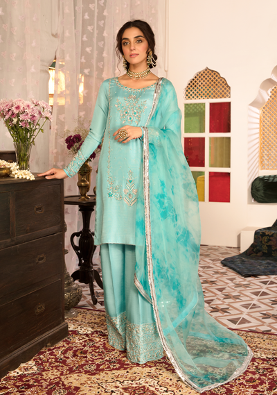 Maya | Eid Collection Gul Bahaar | SEHERUNNISA - Hoorain Designer Wear - Pakistani Designer Clothes for women, in United Kingdom, United states, CA and Australia