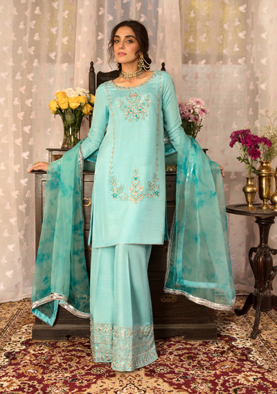 Maya | Eid Collection Gul Bahaar | SEHERUNNISA - Hoorain Designer Wear - Pakistani Ladies Branded Stitched Clothes in United Kingdom, United states, CA and Australia