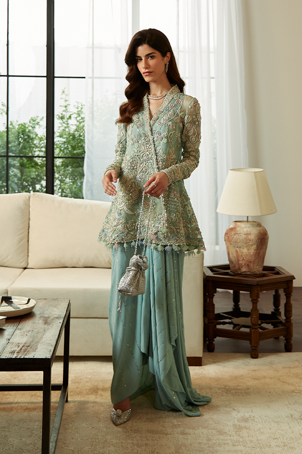 SUFFUSE | LUXURY PRET | CAMILLE - Hoorain Designer Wear - Pakistani Ladies Branded Stitched Clothes in United Kingdom, United states, CA and Australia