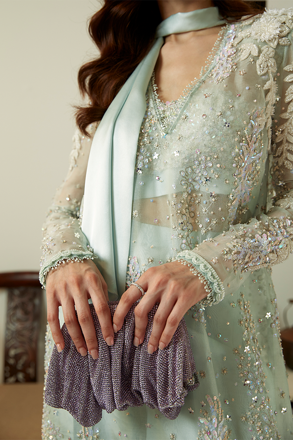 SUFFUSE | LUXURY PRET | DAISY - Hoorain Designer Wear - Pakistani Ladies Branded Stitched Clothes in United Kingdom, United states, CA and Australia