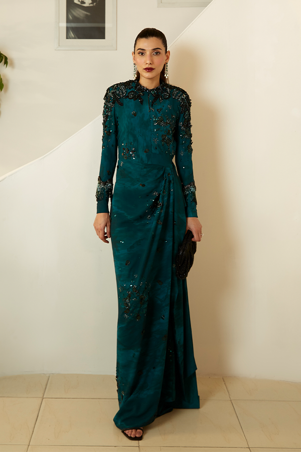 SUFFUSE | LUXURY PRET | ELISA - Hoorain Designer Wear - Pakistani Ladies Branded Stitched Clothes in United Kingdom, United states, CA and Australia
