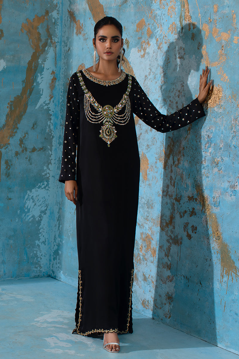 Wardha Saleem | Luxury Pret Fusion Wear | BELLE - KAFTAN