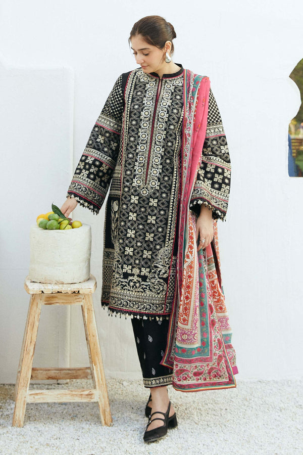 Zara Shahjahan | Coco Lawn Eid Edit 24 | TAJ-D6 - Hoorain Designer Wear - Pakistani Ladies Branded Stitched Clothes in United Kingdom, United states, CA and Australia