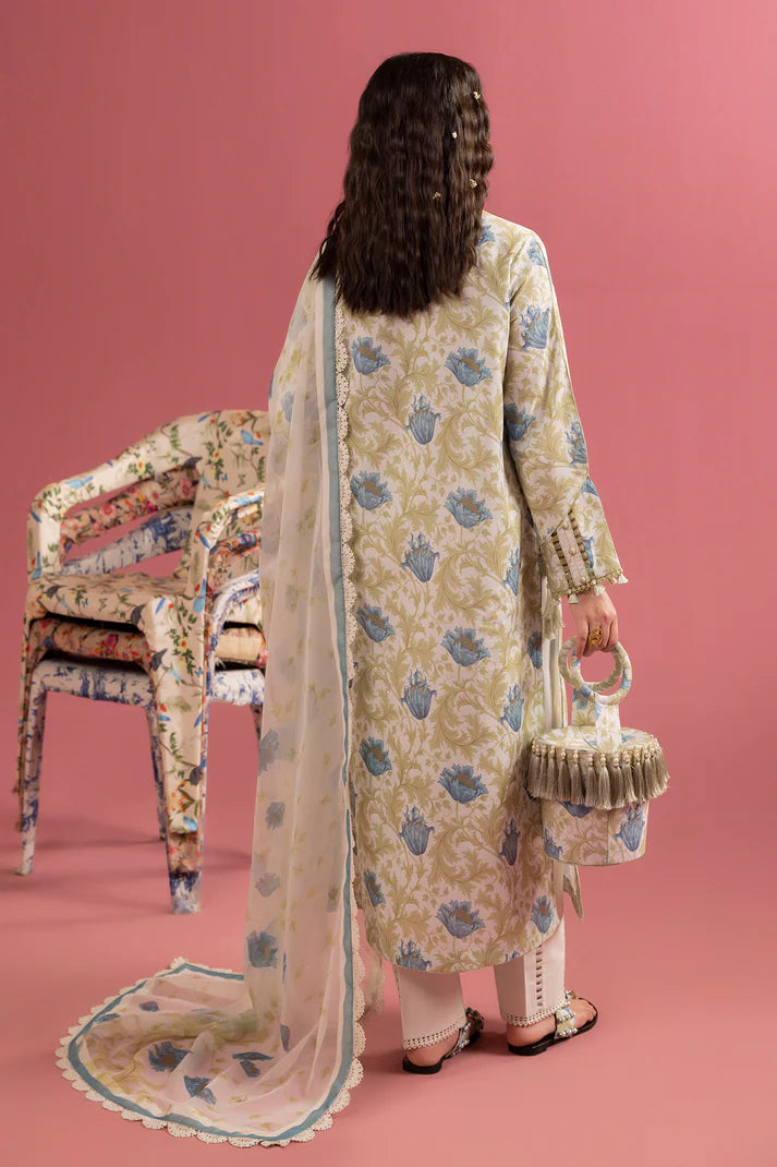 Alizeh | Sheen Lawn Prints 24 | Tesoro - Hoorain Designer Wear - Pakistani Ladies Branded Stitched Clothes in United Kingdom, United states, CA and Australia