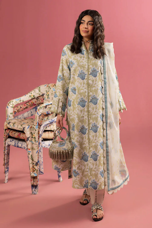 Alizeh | Sheen Lawn Prints 24 | Tesoro - Hoorain Designer Wear - Pakistani Designer Clothes for women, in United Kingdom, United states, CA and Australia
