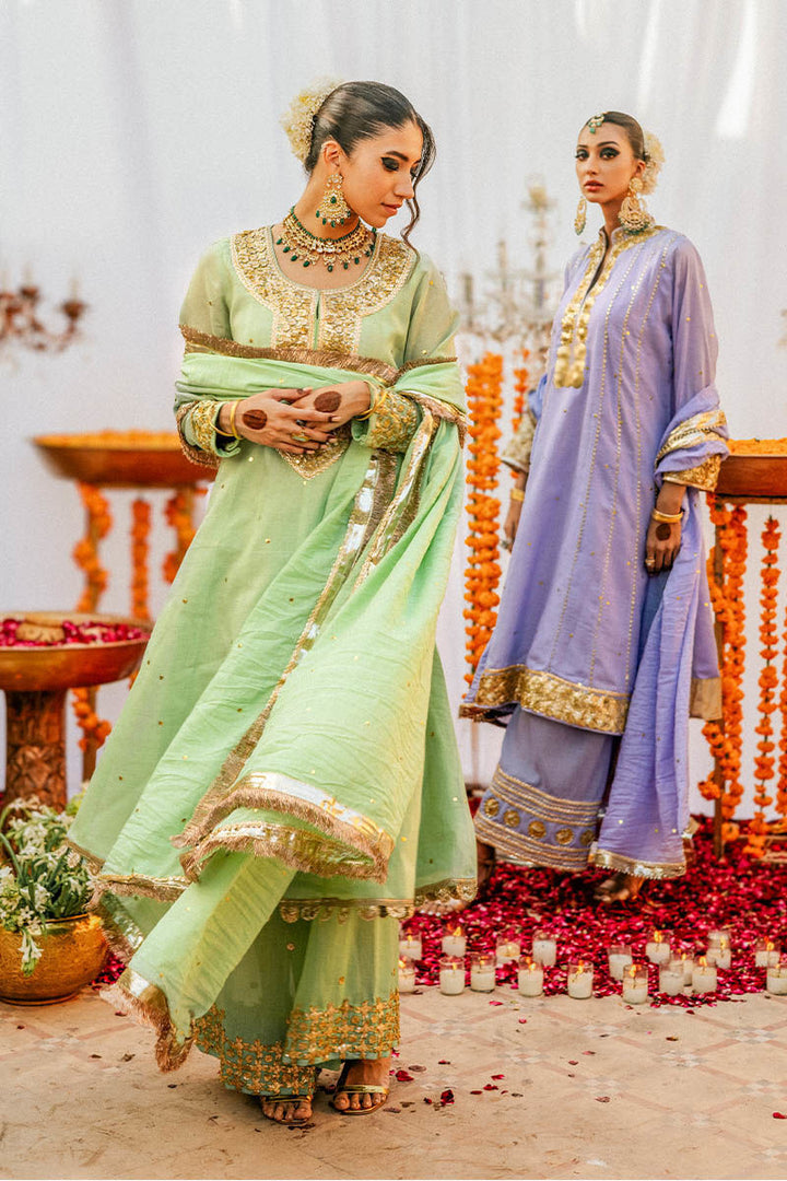 The Pink Tree Company | Gota Tikli | AARSI - Hoorain Designer Wear - Pakistani Ladies Branded Stitched Clothes in United Kingdom, United states, CA and Australia