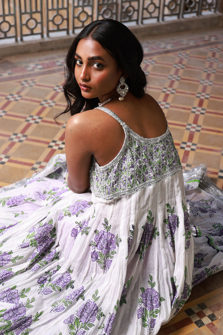 The Pink Tree Company | Spring ballet | VIOLET - Hoorain Designer Wear - Pakistani Ladies Branded Stitched Clothes in United Kingdom, United states, CA and Australia