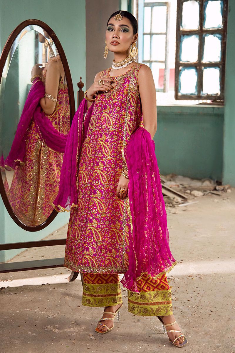 The Pink Tree Company | Wedding Wear | PERIDOT IN PINK - Pakistani Clothes for women, in United Kingdom and United States