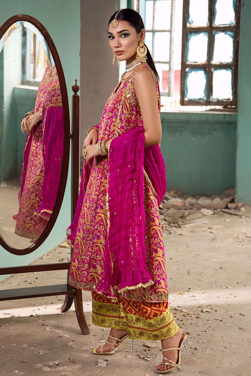 The Pink Tree Company | Wedding Wear | PERIDOT IN PINK - Pakistani Clothes for women, in United Kingdom and United States