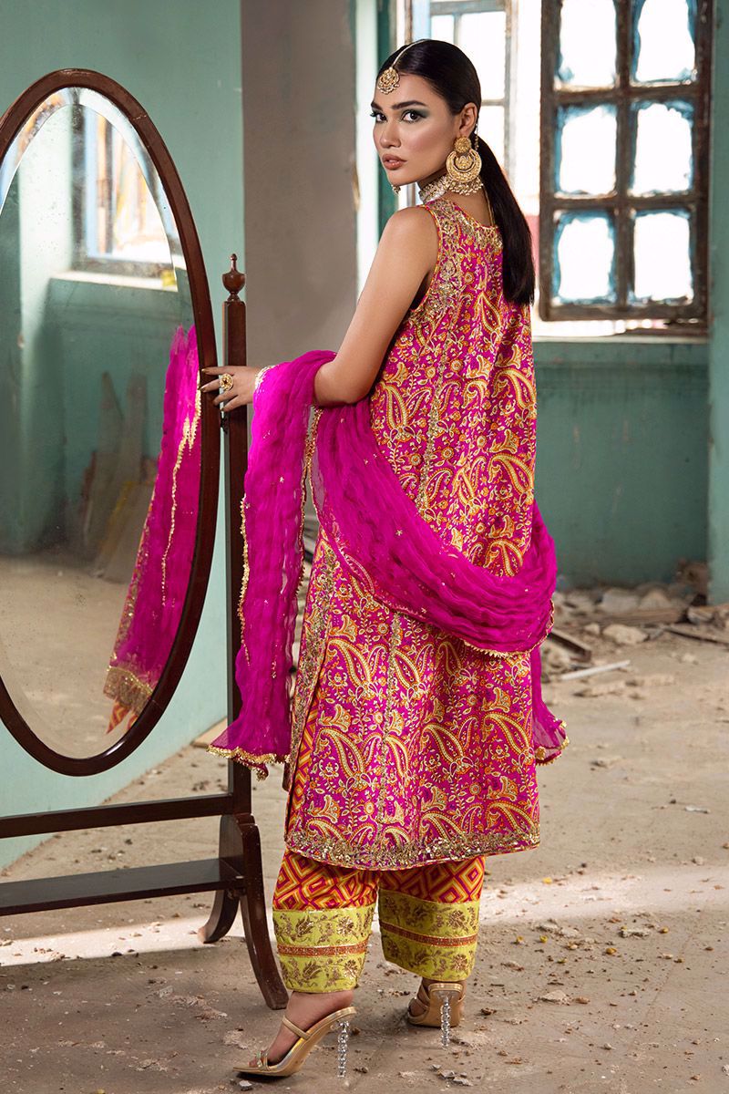 The Pink Tree Company | Wedding Wear | PERIDOT IN PINK - Pakistani Clothes for women, in United Kingdom and United States