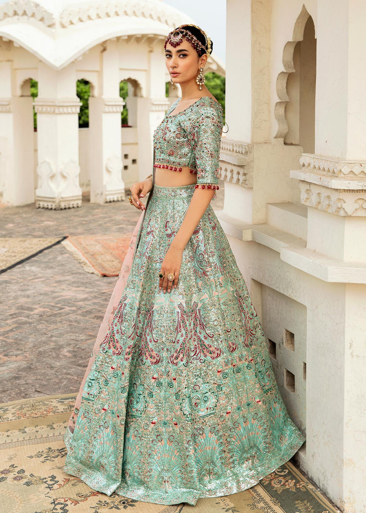 Waqas Shah | Taj Mahal | MAH BANO - Hoorain Designer Wear - Pakistani Ladies Branded Stitched Clothes in United Kingdom, United states, CA and Australia