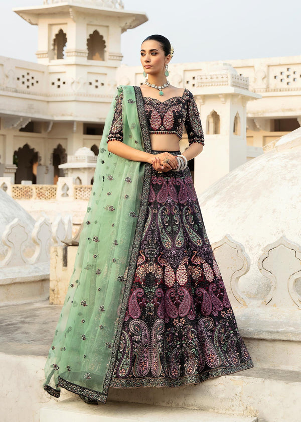 Waqas Shah | Taj Mahal | ZARQA BANO - Hoorain Designer Wear - Pakistani Ladies Branded Stitched Clothes in United Kingdom, United states, CA and Australia