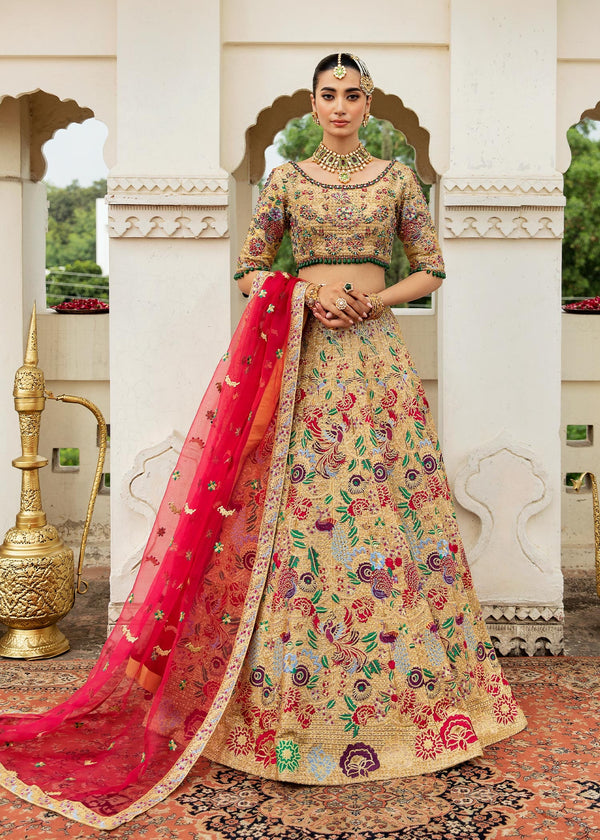 Waqas Shah | Taj Mahal | HUSNA BANO - Hoorain Designer Wear - Pakistani Ladies Branded Stitched Clothes in United Kingdom, United states, CA and Australia