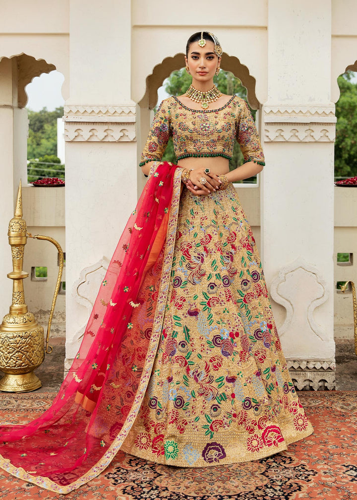 Waqas Shah | Taj Mahal | HUSNA BANO - Hoorain Designer Wear - Pakistani Designer Clothes for women, in United Kingdom, United states, CA and Australia