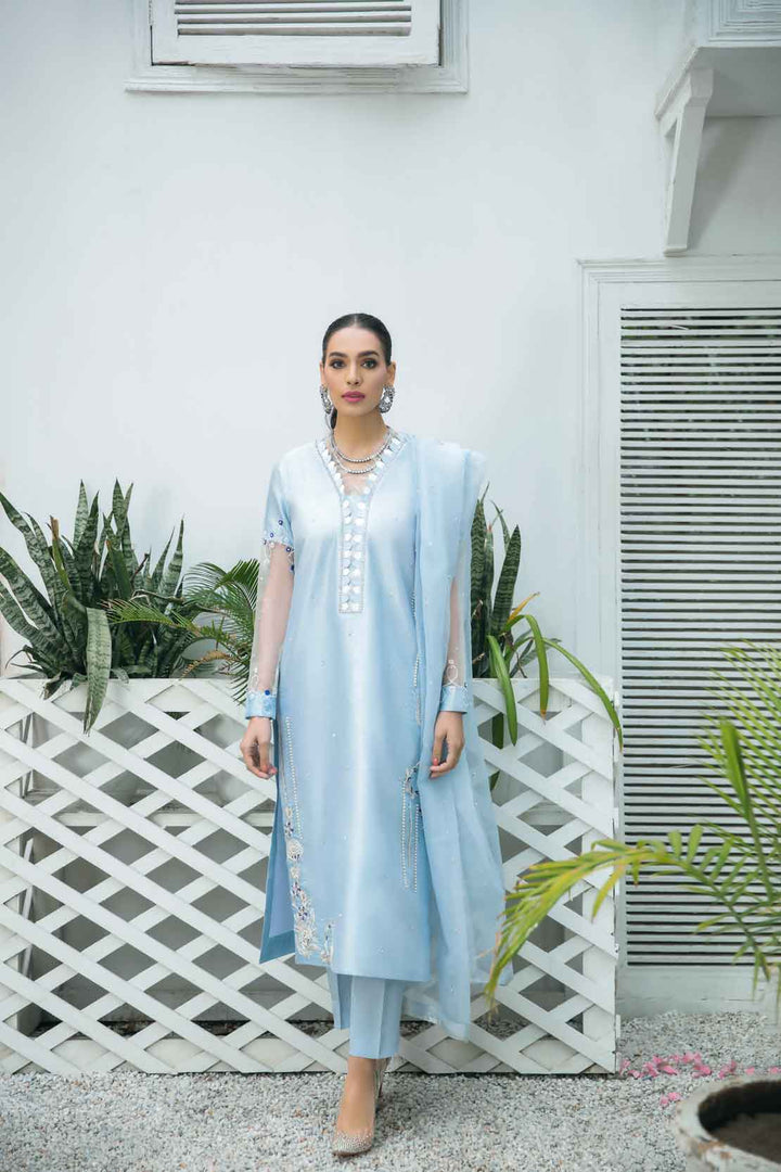 Leon | Leon Luxe Collection | BEAU BLUE - Pakistani Clothes for women, in United Kingdom and United States