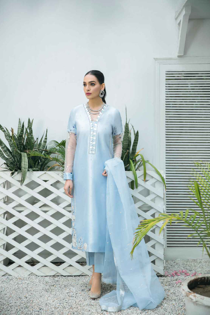 Leon | Leon Luxe Collection | BEAU BLUE - Pakistani Clothes for women, in United Kingdom and United States