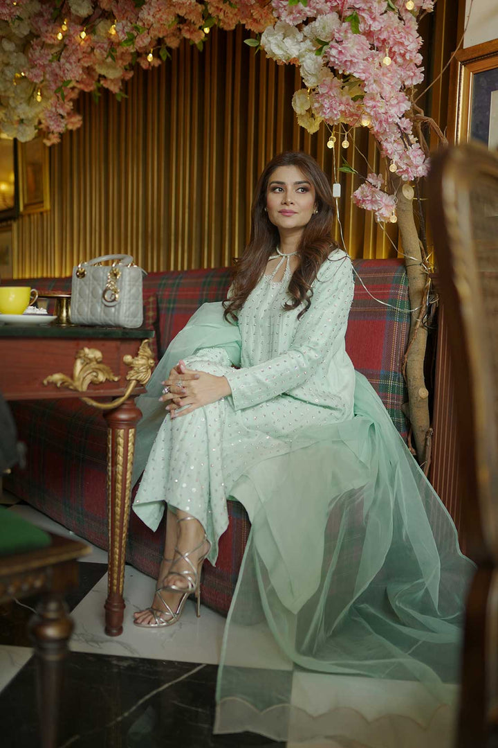 Leon | Leon Luxe Collection | SWAN DRESS - Pakistani Clothes for women, in United Kingdom and United States