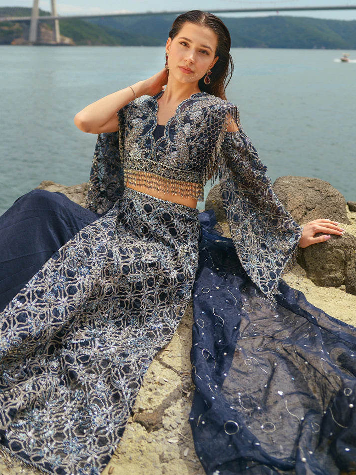 Epoque | Ciel Luxury Couture | THE NIGHT DREAM - Pakistani Clothes for women, in United Kingdom and United States