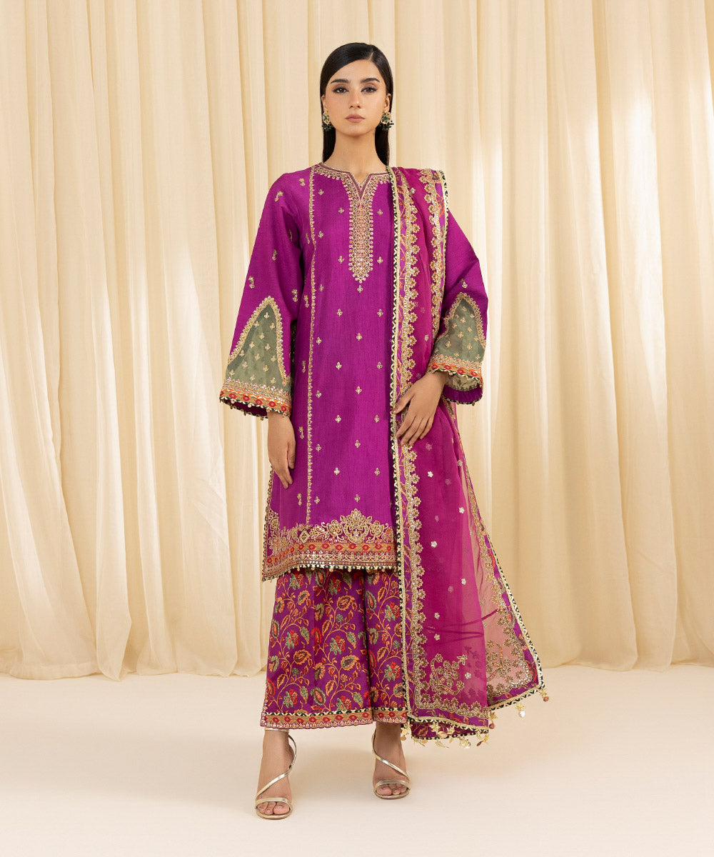 Sapphire | Festive 24 | RAW SILK SUIT 71