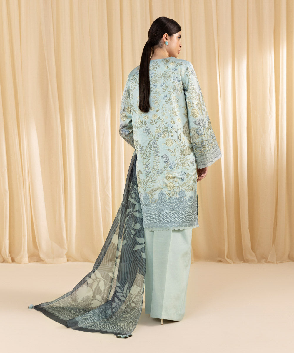 Sapphire | Festive 24 | SATIN SUIT 42