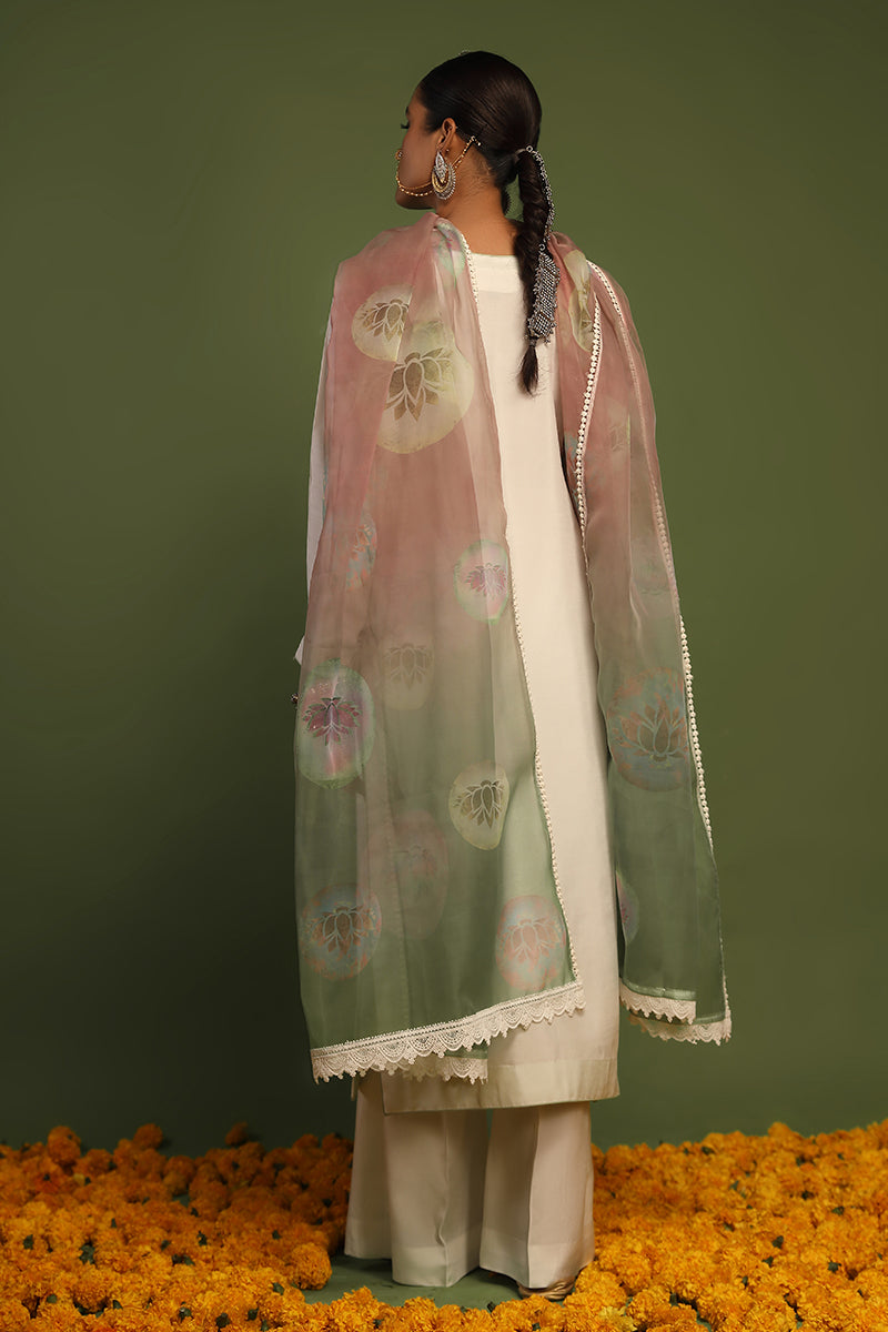 Wardha Saleem | Luxury Pret Traditional Wear | KANWAL - SHIRT WITH PANTS (2 PC)