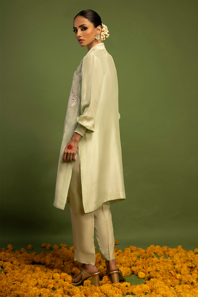 Wardha Saleem | Luxury Pret Traditional Wear | QALB - PURE SILK (2 PC)