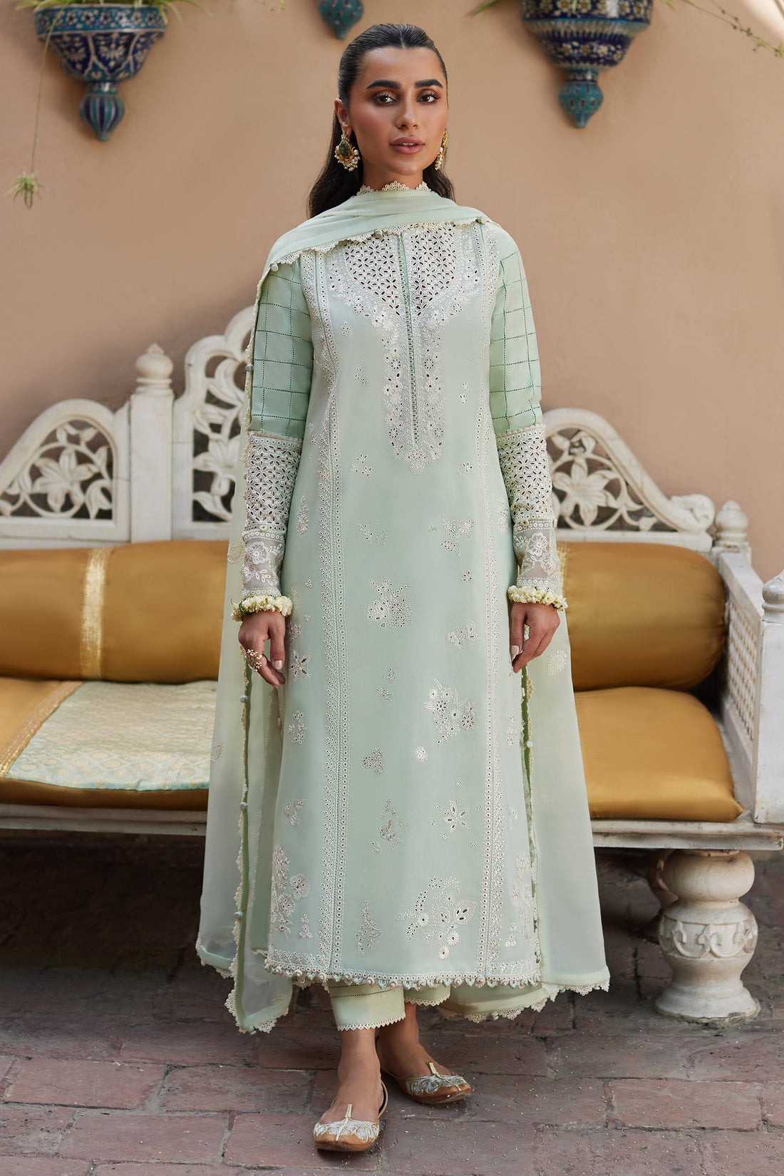 Zaha | Festive Lawn 24 | AIRA (ZF24-02) - Pakistani Clothes for women, in United Kingdom and United States