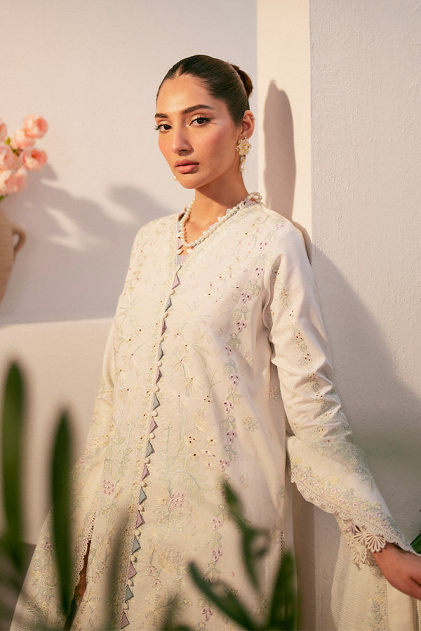 Saffron | Mystere Festive Lawn | Liara - Pakistani Clothes for women, in United Kingdom and United States