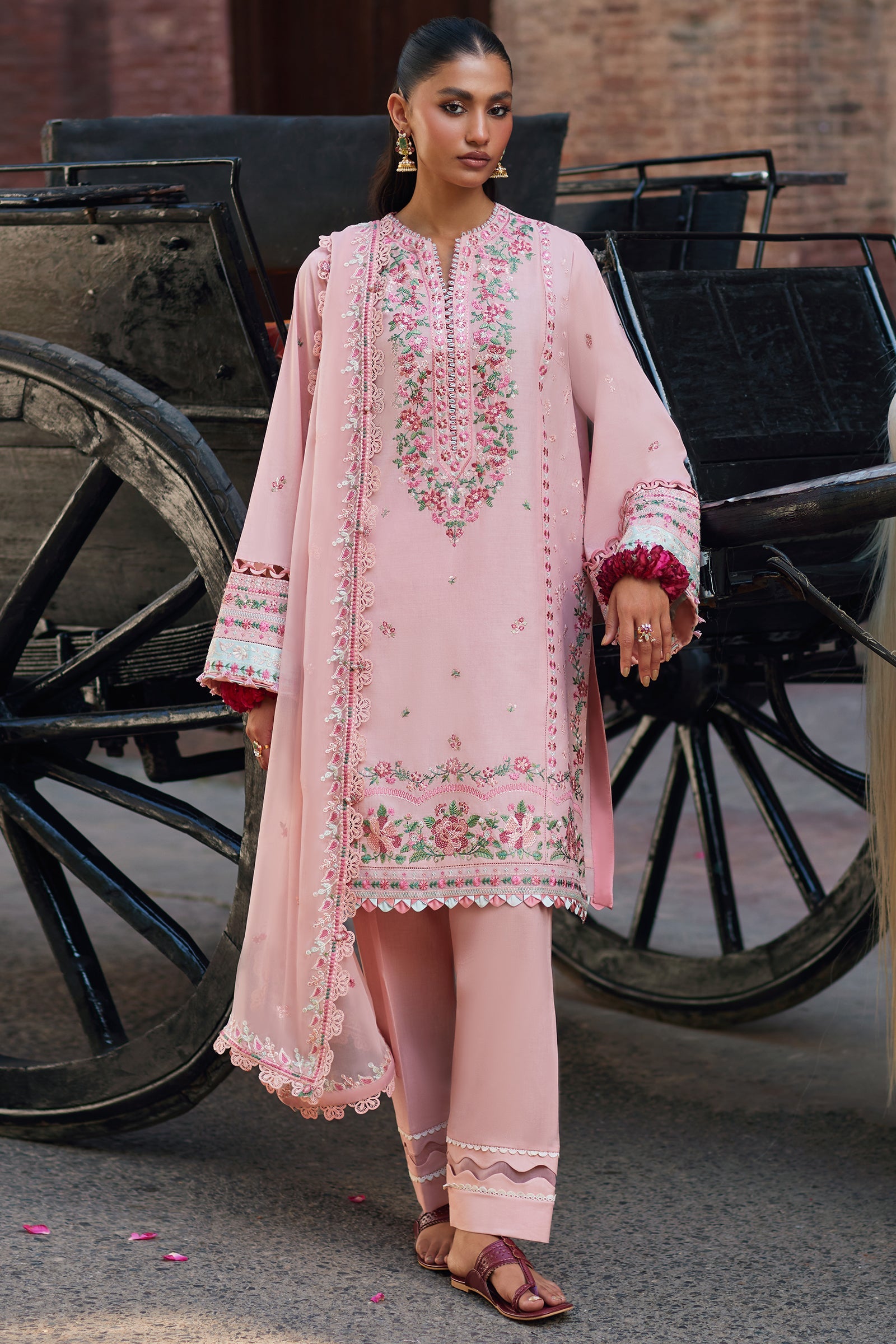 Zaha | Festive Lawn 24 | AYSEL (ZF24-07) - Pakistani Clothes for women, in United Kingdom and United States