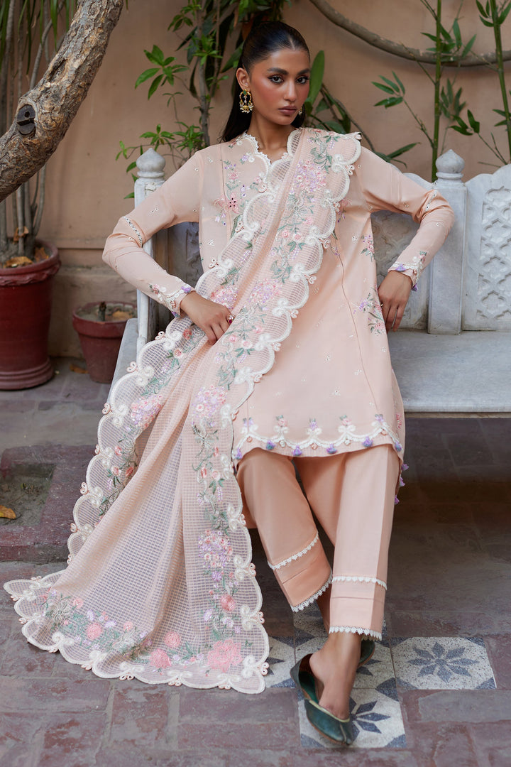 Zaha | Festive Lawn 24 | SHAMS (ZF24-06) - Pakistani Clothes for women, in United Kingdom and United States