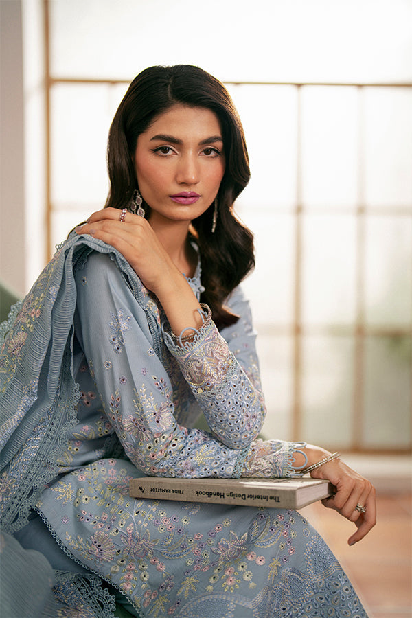 Saffron | Mystere Festive Lawn | Kye - Pakistani Clothes for women, in United Kingdom and United States