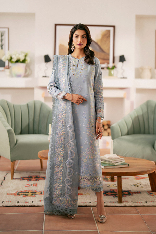 Saffron | Mystere Festive Lawn | Kye - Pakistani Clothes for women, in United Kingdom and United States