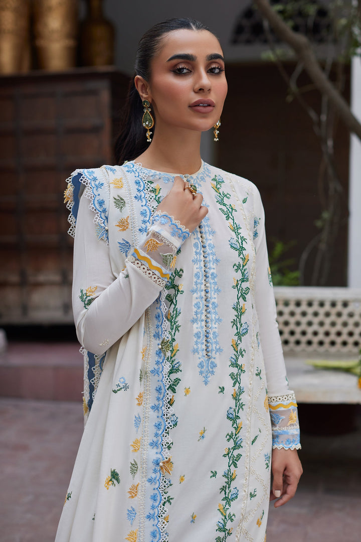 Zaha | Festive Lawn 24 | LEYA (ZF24-08) - Pakistani Clothes for women, in United Kingdom and United States